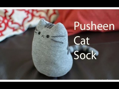 How To Make Pusheen Cat From SOCKS!! DIY Pusheen Cat Cute