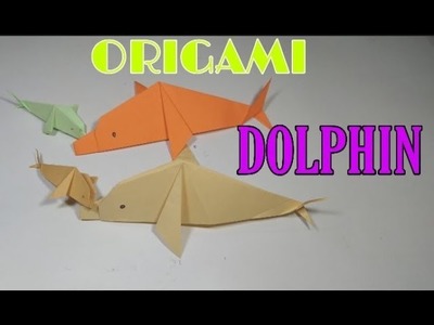 Paper Origami Dolphin How To Make An Easy Paper Dolphin