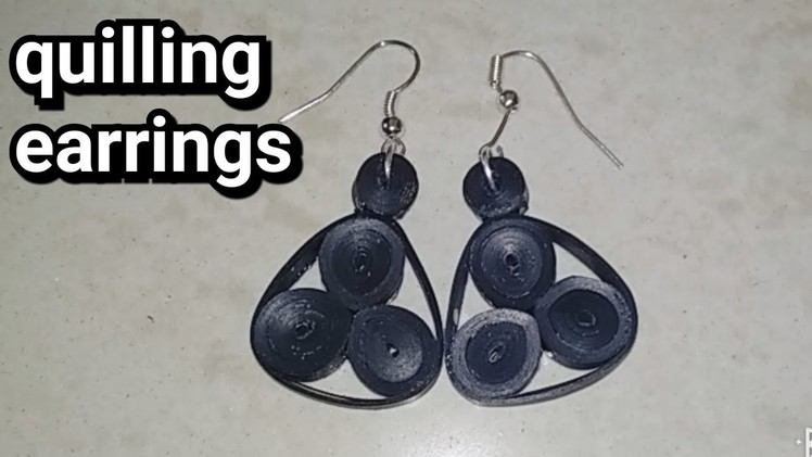 Quilling earrings. diy. handmade earrings