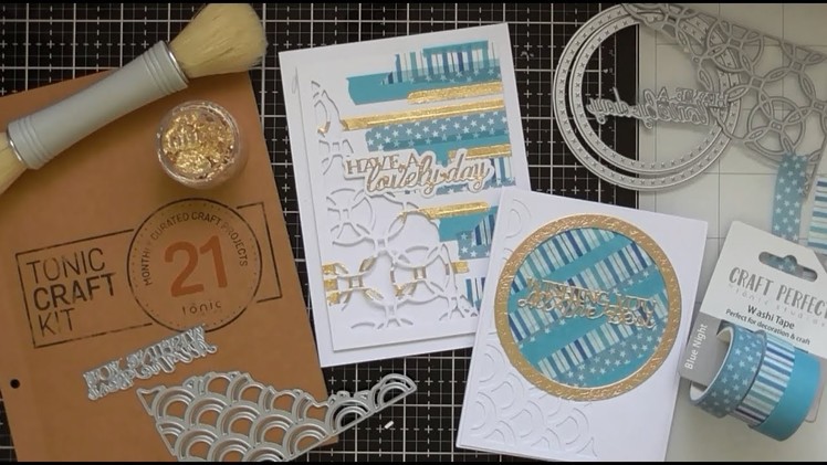 Washi Cards with Tonic Craft Kit #21 :D