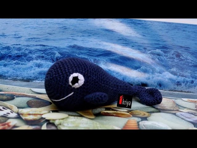 Amigurumi paus tutorial-whale amigurumi crochet