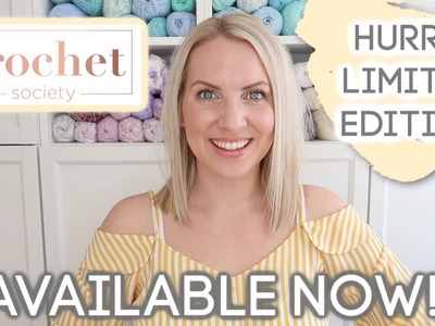 CROCHET SOCIETY BOX IS AVAILABLE NOW! | LIMITED EDITION  | Bella Coco Crochet