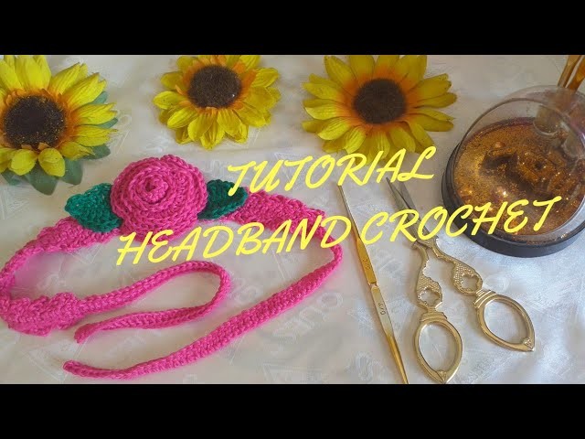 Crochet || Tutorial headband crochet || How to crochet a headband