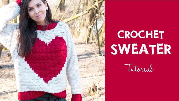 How To Crochet A Simple Chunky Sweater| Croby Patterns