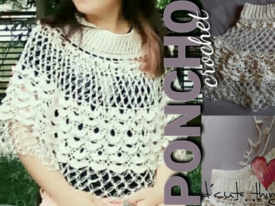 How to make CROCHET PONCHO