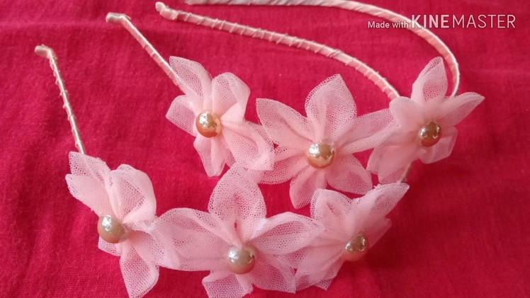 How to make hairband in old cloths