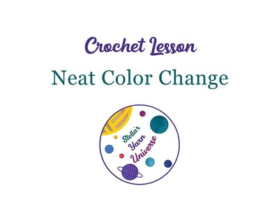 How to make neat color changes in single crochet