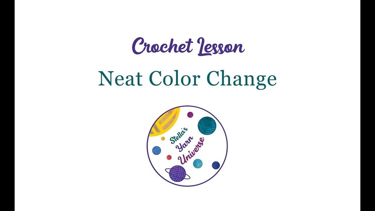 How to make neat color changes in single crochet