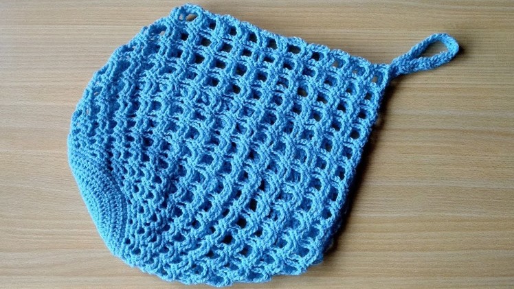 Part 1 | How to Crochet Foldable Market Bag # 2