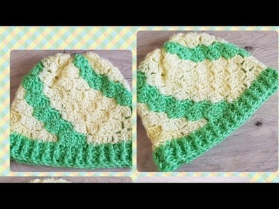 Simple Crochet Hat | Baby Beanie | Adult Hat|Adult Beanie|C2C Pattern Hat | DIY Hat in Tamil-Neidhal