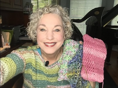 Summer Sweater Progress | On The Hook Crochet | Wearable Crochet Style