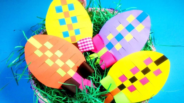 DIY Easter Crafts for Kids | How to Make Paper Decorative Eggs