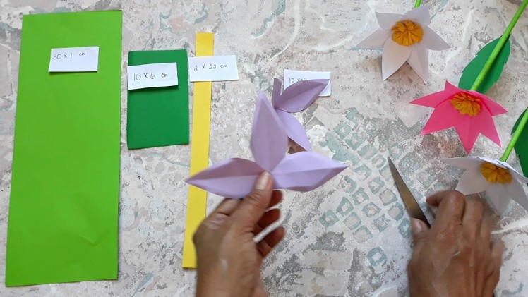 DIY: How to make Easy Paper Flower