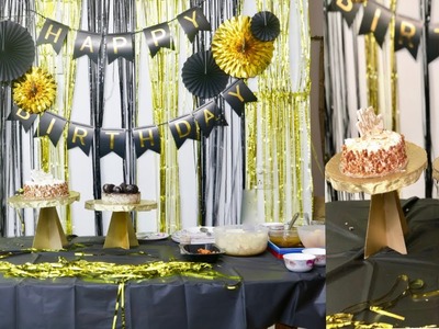 How to Decorate Your House for a Birthday Party | How I Decorated Room for my Husband's Birthday