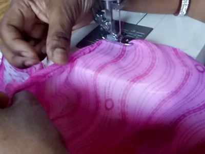 How to do picco or roll hem on  duptta perfectly step by step
