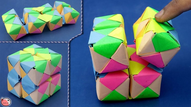 How to Fold Paper Cube | DIY Paper Projects !!!