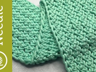 How to Knit Sisal Stitch (Left Handed)