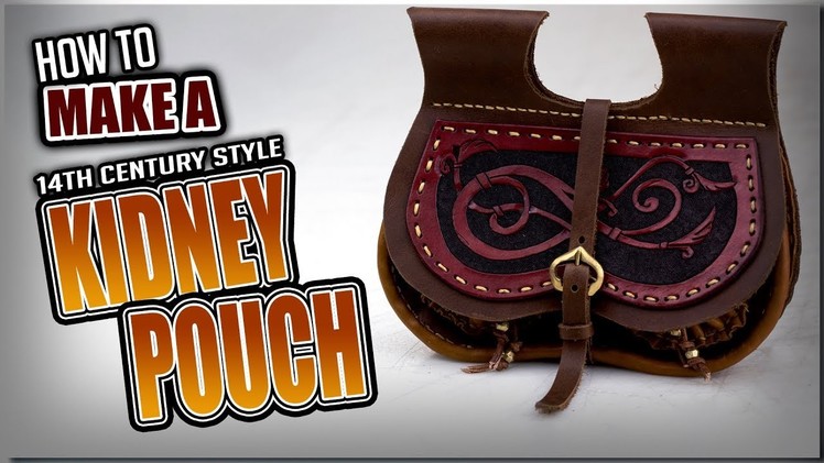 How to Make a 14th Century style Kidney Pouch