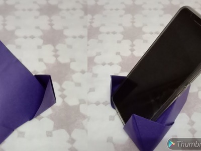 How To Make Mobile Phone Stand With Paper | Fun With Paper |