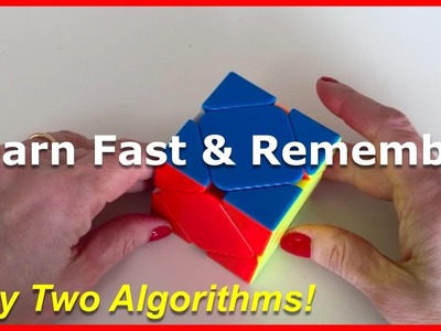 How to Solve a Skewb - Two simple algorithms!