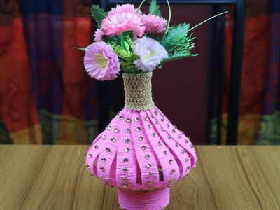 how make woolen flower