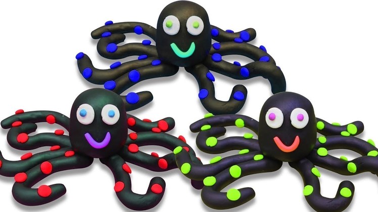 Learn How To Make Play Doh Sea Creatures With HooplaKidz How To