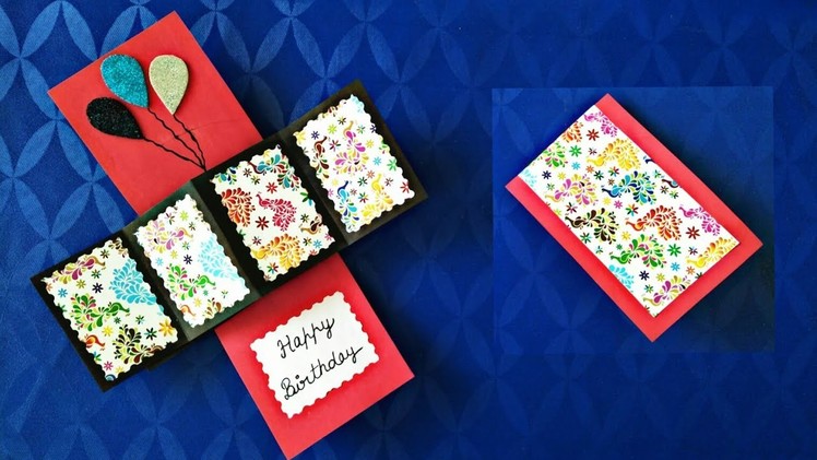 DIY | Handmade New Year Greeting Card | Birthday Greeting Card | How to make | Twist & Pop up Card