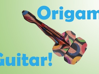 How to Fold an Origami Guitar. Ukulele