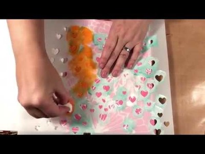 How to layer stencils