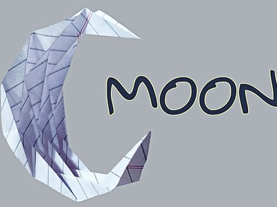 How to make a moon.origami