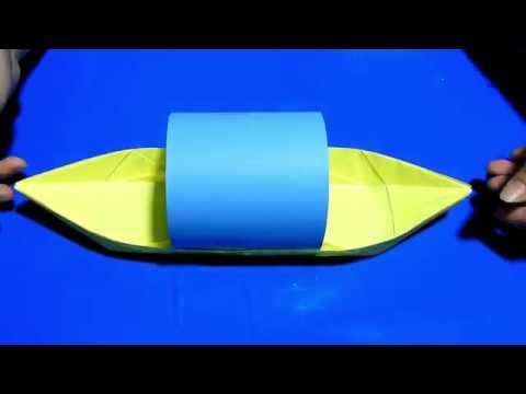 How to Make a Paper Boat - Origami - Simple & Easy Folds - Step by Step Instructions
