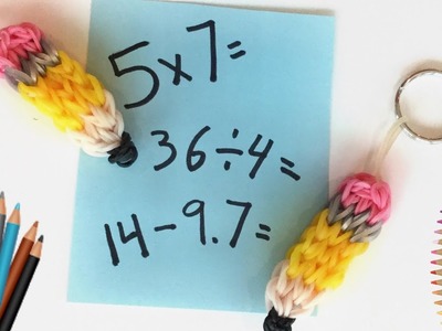 How to Make a Rainbow Loom Pencil Charm!