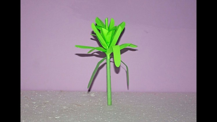 How To Make Artificial Paper Tree