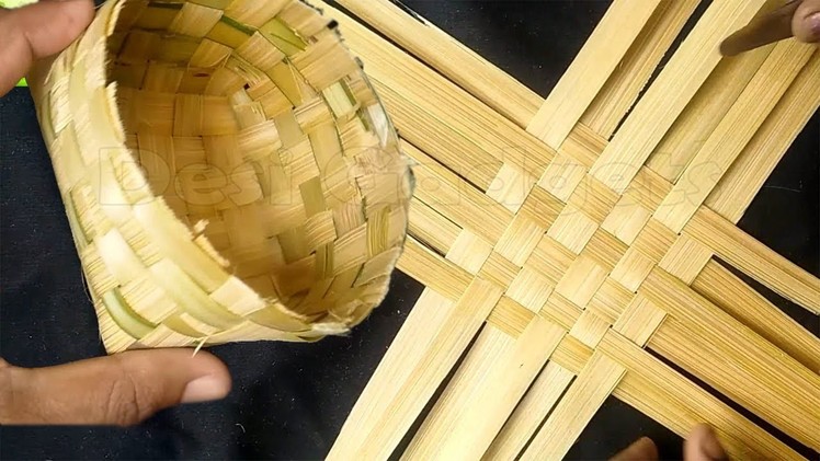 How to make Bamboo Basket.Tokri from Bamboo