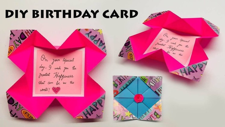 How To Make Easy Birthday Card | Card Making Ideas | Birthday Card Ideas