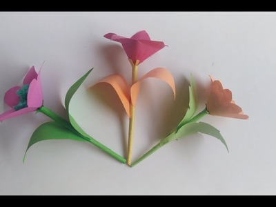 How To Make flower with sticky notes|| DIY and crafts|| Sticky notes