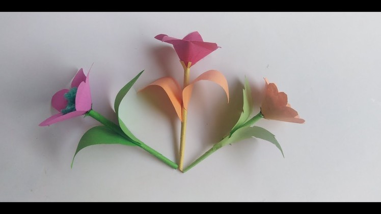 How To Make flower with sticky notes|| DIY and crafts|| Sticky notes