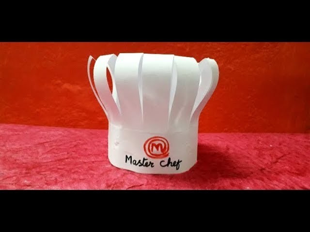 How to make master chef cap || Master chef cap