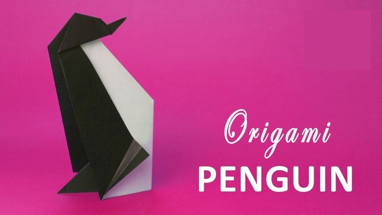 How to make origami paper Penguin?
