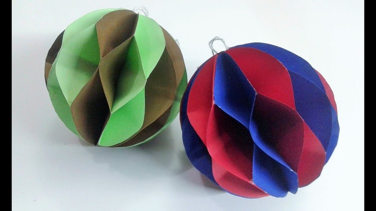 How to make paper ball - DIY Paper Crafts