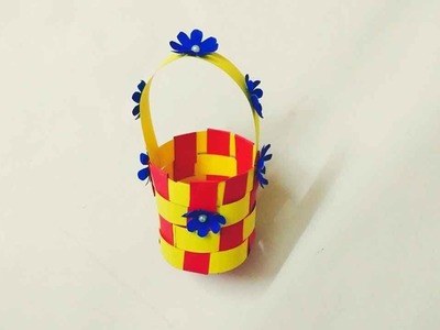 How To Make Paper Basket Easy For Kids