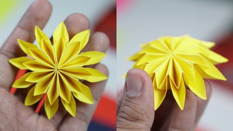 How To Make Paper Flowers - Paper Flowers Tutorial (EASY)