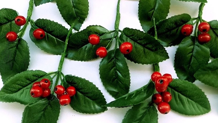 How to make Winter Cherry for Christmas Decor