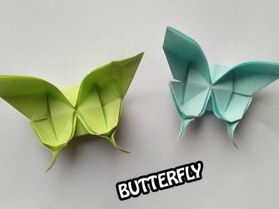 Origami Butterfly : How To Make an Easy Origami Paper Butterfly
