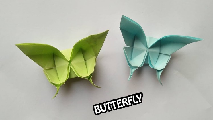 Origami Butterfly : How To Make an Easy Origami Paper Butterfly