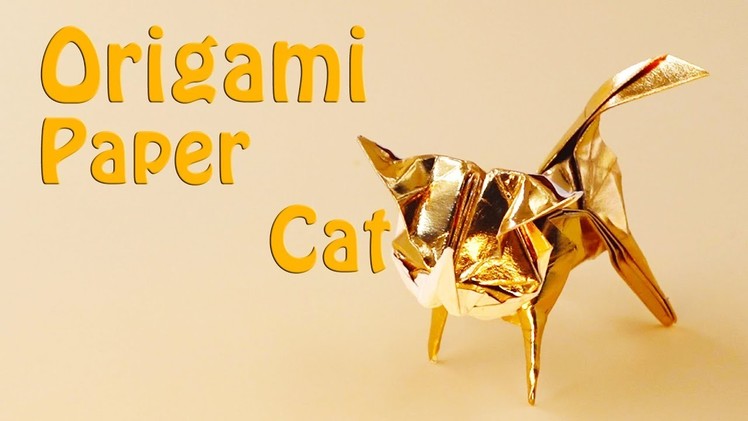 ????Origami Cat Ver.2???? - How to Make a Cute Paper cat (30 Minutes)