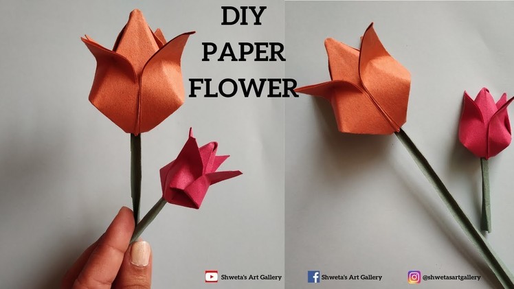 Origami Flower | How to Make Paper Flowers | Origami Lotus Flower