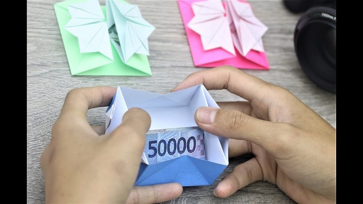 Paper Folding Art (Origami): How to Make  Envelope For Prize Money