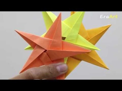 Paper Folding Art (Origami): How to Make Star