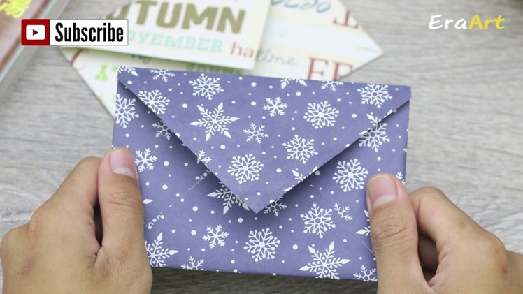 Paper Folding Art (Origami): How to Make Elegant Envelope